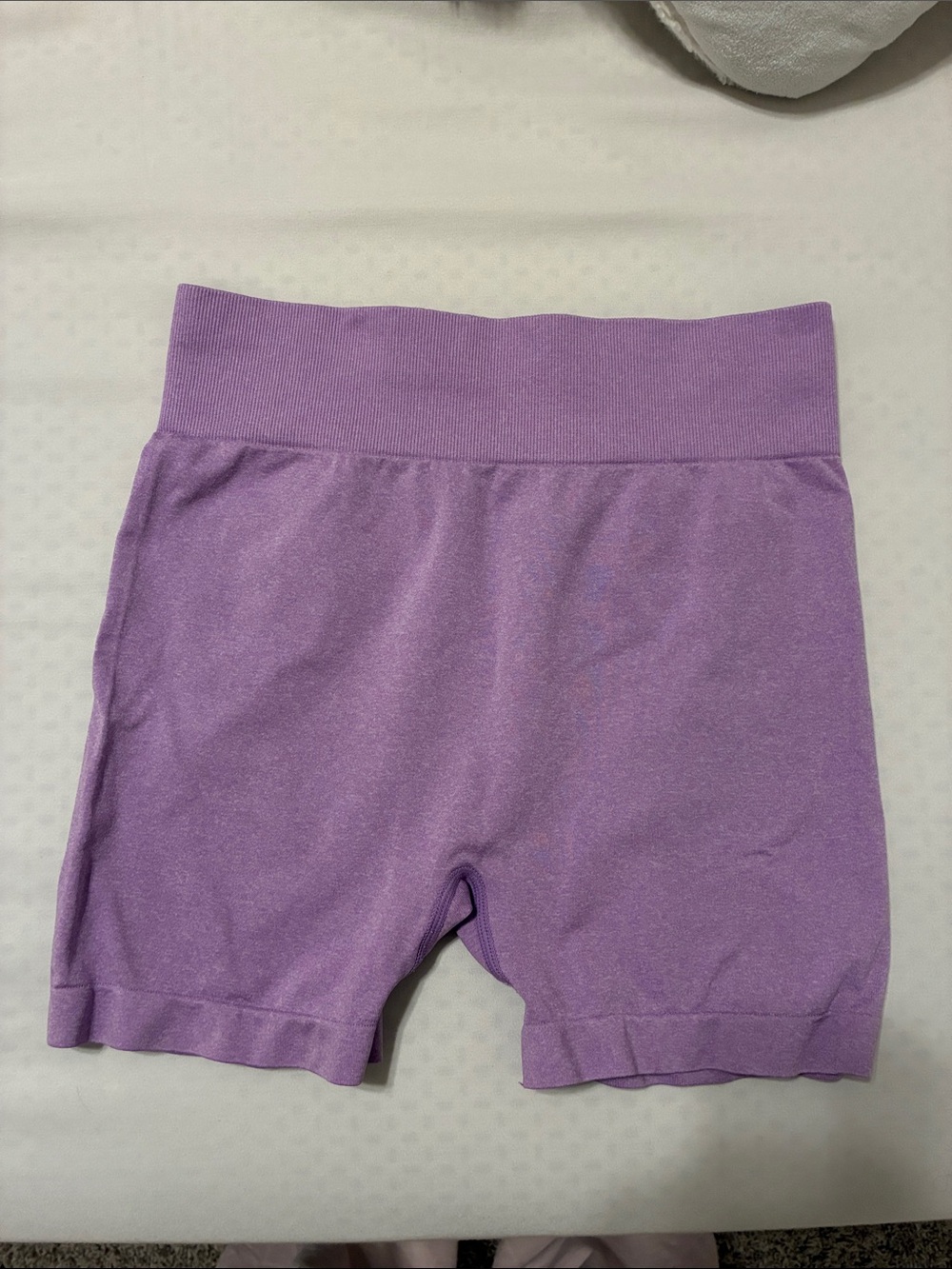 HALARA Women’s High-Rise Lavender Seamless Bike Shorts